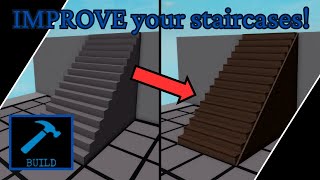 🪜| How to LEVEL UP your staircases! [Piggy: Build Mode]