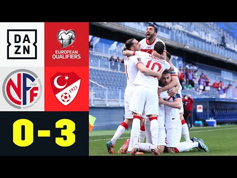 Türkischer Traumstart dank Tufan-Doppelpack! Norwegen - Türkei 0:3 | UEFA European Qualifiers | DAZN