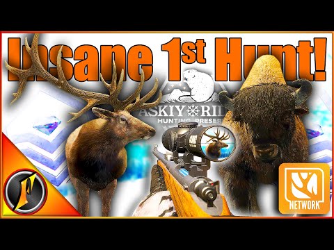 INSANE 1st Hunt on ASKIY RIDGE! | theHunter Call of the Wild Early Access!