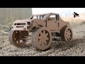 How To Make Amazing Monster Truck Off Road Car From Cardboard