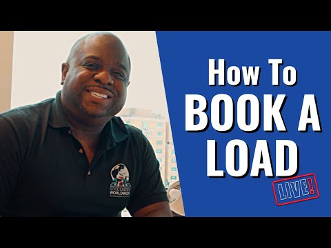 Part of a video titled HOW TO BOOK A LOAD (Live training) LOAD BOARD ... - YouTube