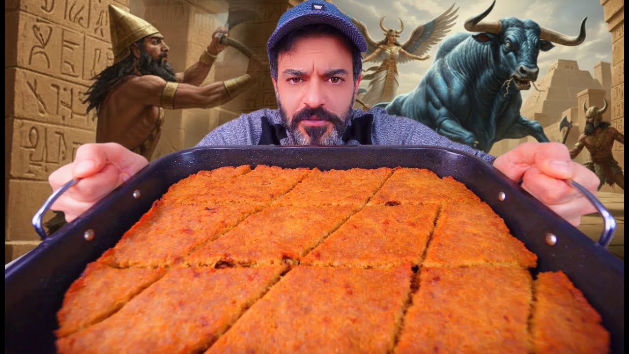 تجربة فطيرة السماء السومرية اكلة تاريخية من حضارات العراق بلاد الرافدين Sumeria