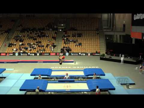 UEYAMA Yasuhiro (JPN) - 2015 Trampoline Worlds - Qualification TR Routine 1