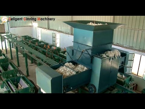 Cotton Ginning Automation Plant