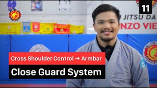 Cross Shoulder Control - Armbar I Close Guard System I 11