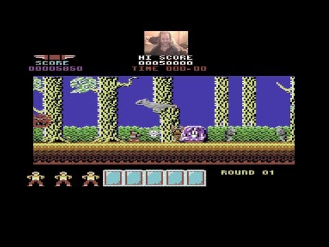 Lukozer Retro Game Review - 511 - Rygar - Commodore 64