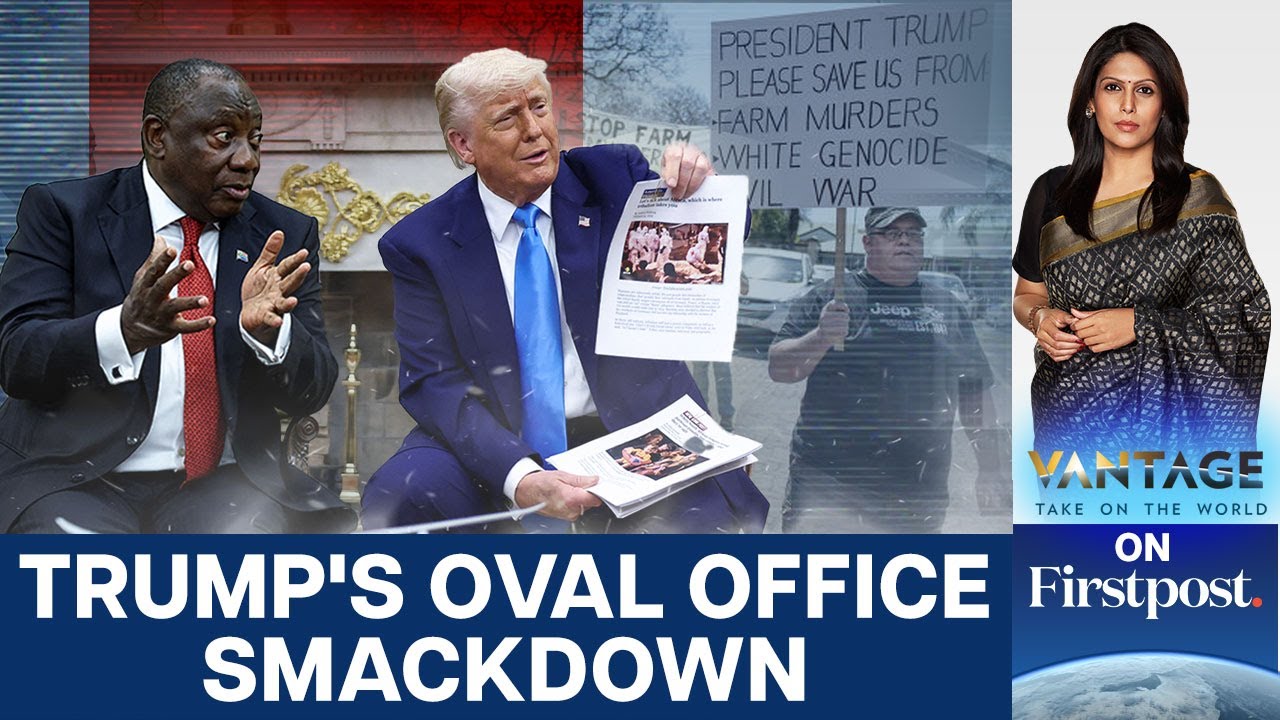 Trump Confronts South African President on "White Genocide" | Vantage with Palki Sharma | N18G