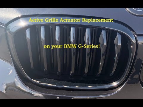 BMW Grille Actuator replacement on G Series