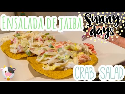 HOW TO MAKE ENSALADA DE JAIBA l IMITATION CRAB MEAT SALAD lEASY RECIPE TO FOLLOW l MY MOMS RECIPE