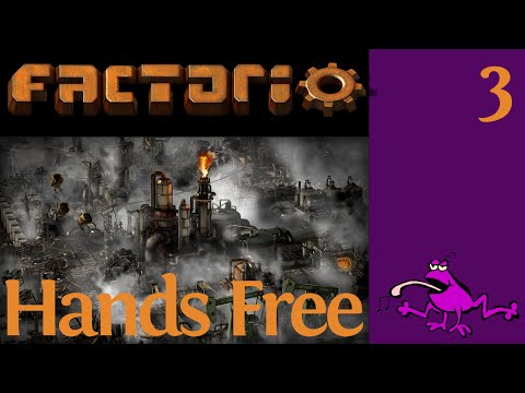 Let's Play Factorio Hands Free Ep #3, greenhouse gases