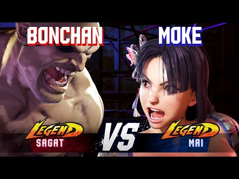 SF6 ▰ BONCHAN (Sagat) vs MOKE (Mai) ▰ High Level Gameplay
