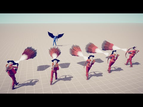 DEFLECT GOD vs 5x EVERY GOD - Totally Accurate Battle Simulator TABS