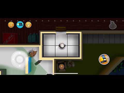 Robbery Bob: CHAPTER 9 - EXTRAS Level 12 , 100% iOS/Android Walkthrough