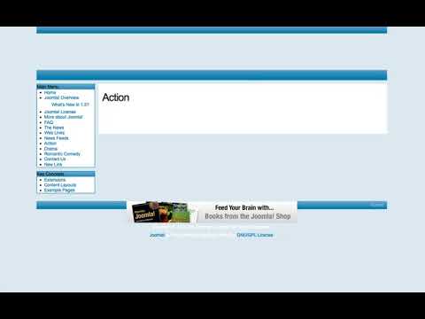 Joomla 1 5 Beginner Lesson 40 Installing Templates