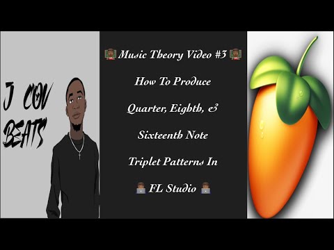 How To Produce Quarter, Eighth, & Sixteenth Note Triplet Phrases! - FL Studio Tutorial 6
