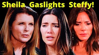 Download lagu Sheila Gaslights Steffy! Taylor nearly falls for Sheila's lies! Bold and the Beautiful Recap 5/12/22 mp3