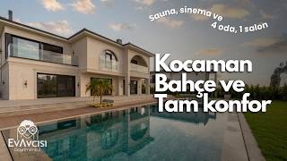 Kuşadası'nda Geniş Alanlara Sahip Konforlu Bir Villa | Kuşadası Satılı