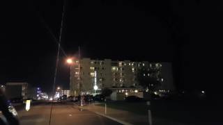 Wildwood creast strip at night