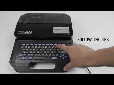 CP300 - Cable ID Printer - Text density and printing speed