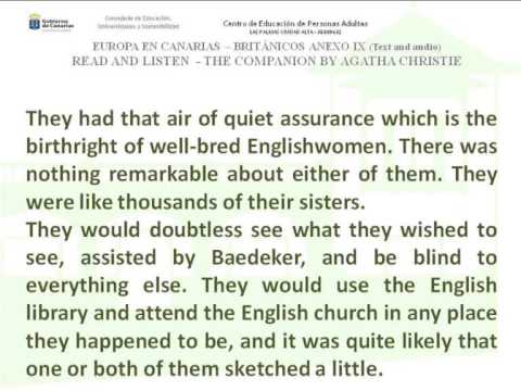 Read and Listen The Companion (The Thirteen Problems by Agatha Christie)