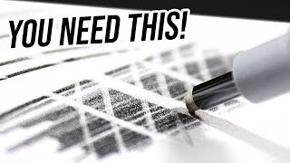 5 MUST HAVE DRAWING SUPPLIES for ANY GRAPHITE ARTIST
