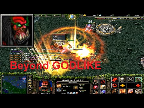 DotA 6.81d - Axe, Mogul Khan Beyond GODLIKE !