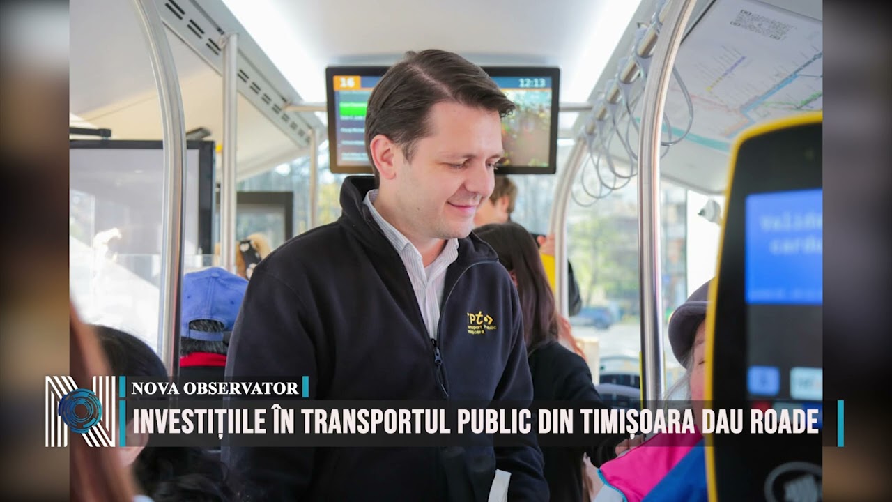 Investițiile în transportul public din Timișoara dau roade