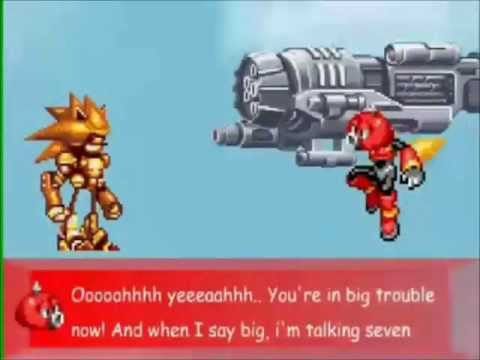 SMBZ Battles - Axem Rangers vs (Semi-)Super Mecha Sonic