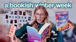 winter diaries | mood reading, book journal, & getting back in a routine! 👩‍💻📚