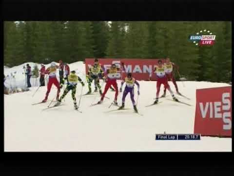 2012/13 combinata 10 km Lillehammer - Moan, Lamy Chappuis, Bernhard Gruber