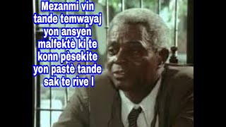 Vin tande gwo temwayaj! yon ansyen malfektè ajimal kap temwaye kòman li te konn pèsekite yon pastè