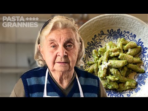 How to make 92 yr old Pina's chestnut gnocchi with walnut pesto | Pasta Grannies