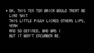 Hurt-Ten Ton Brick lyric's