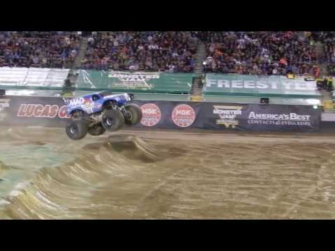 Mad Scientist Monster Truck Pulls Off Epic Front Flip!