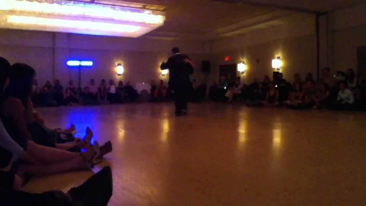 Magadela, Gutierrez and Horacio GodoyChicago Tango Week 2012, Saturday night Milonga, performance 2