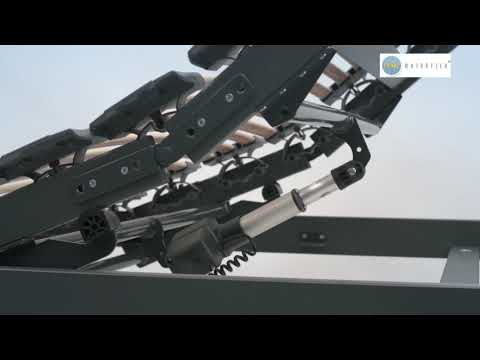 Elektrischer Lattenrost mit 4 Motoren: einfach einstellen