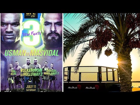 UFC 251 : Usman vs Masvidal live from Fight Island in Abu Dhabi