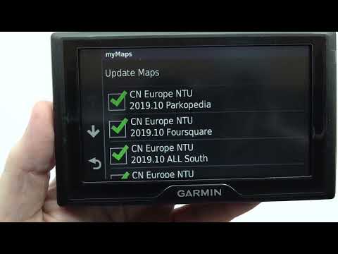 How to check installed maps on Garmin Drive 51 4K