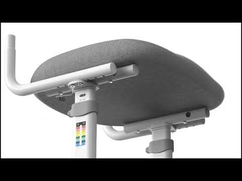 Детская парта + стул для школьников Cubby Vivo Blue с настольной лампой и подставкой для книг детям от 5-14лет - фото 1 - id-p2532421579