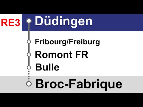 annonces TPF » RE3 Düdingen — Broc-Fabrique (2023) | FLIRT | SLBahnen
