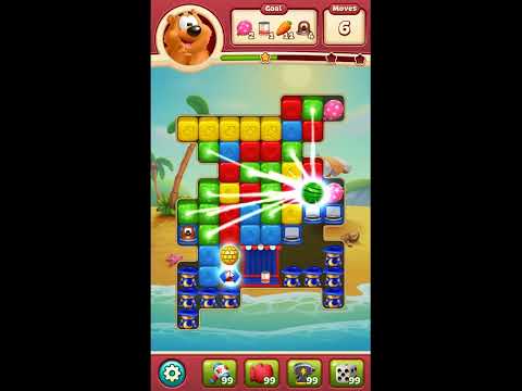 Toon Blast Level 6814 - NO BOOSTERS 🐻🐺🐱 | SKILLGAMING ✔️