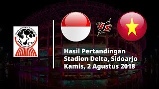 Hasil Pertandingan Indonesia Vs Vietnam Piala AFF U-16, Indonesia Berhasil Balikkan Keadaan