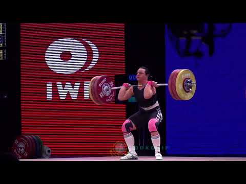 Svetlana Podobedova (75) - 155kg Clean and Jerk @ 2015 Senior World Championships