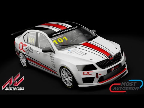 Assetto Corsa | Škoda Octavia Cup 2018 - Onboard | Race on Autodrom Most (5 Laps)