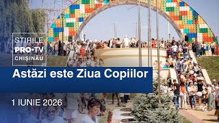 Știrile PRO TV (ORA 17:00) | ASTĂZI ESTE ZIUA COPIILOR | Moldova