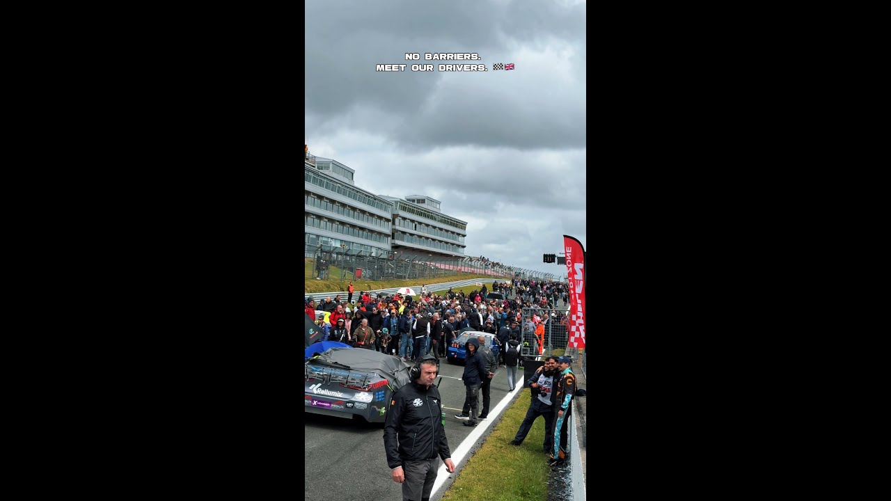 The grid walk at Brands Hatch — up close, personal and unforgettable.