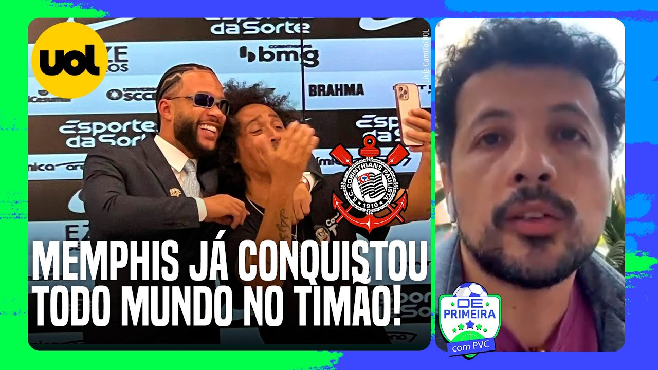 MEMPHIS DEPAY É ELOGIADO POR SIMPATIA NOS BASTIDORES DO CORINTHIANS: HERNAN REVELA DETALHES