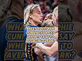 What did Sophie Cunningham say when it came to avenging Clark?#shorts#wnba#celebrity#caitlin#sophie