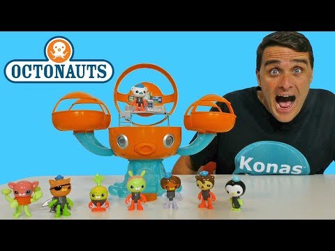 Octonauts Octopod Shark Adventure Playset ! || Disney Toy Review || Konas2002