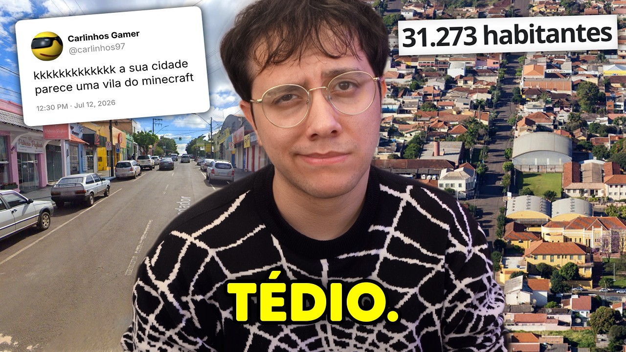 O RESSENTIMENTO DE MORAR EM CIDADE PEQUENA